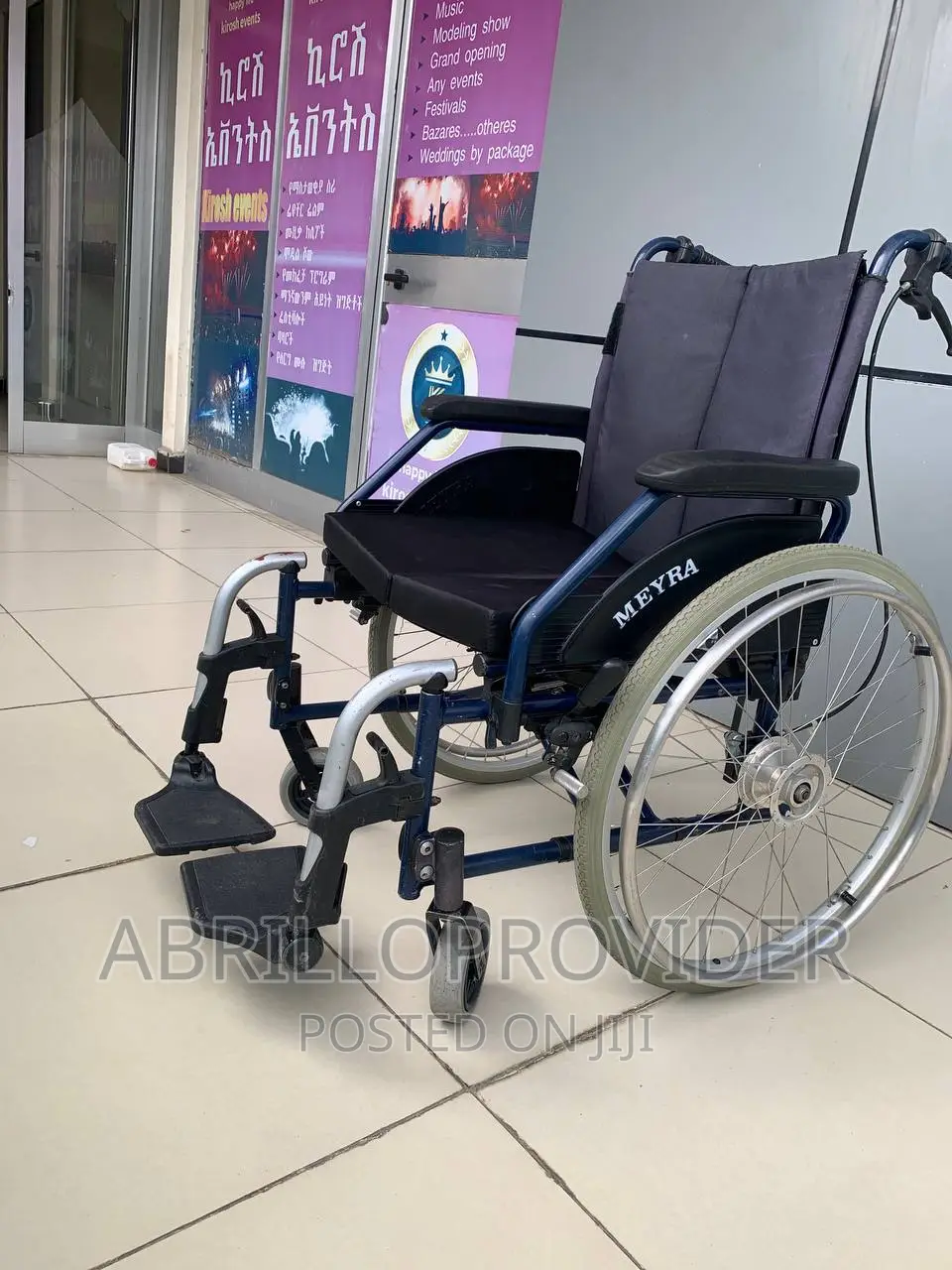 Wheelchair Folding and Comfortable Wheelchair_whelchair_used