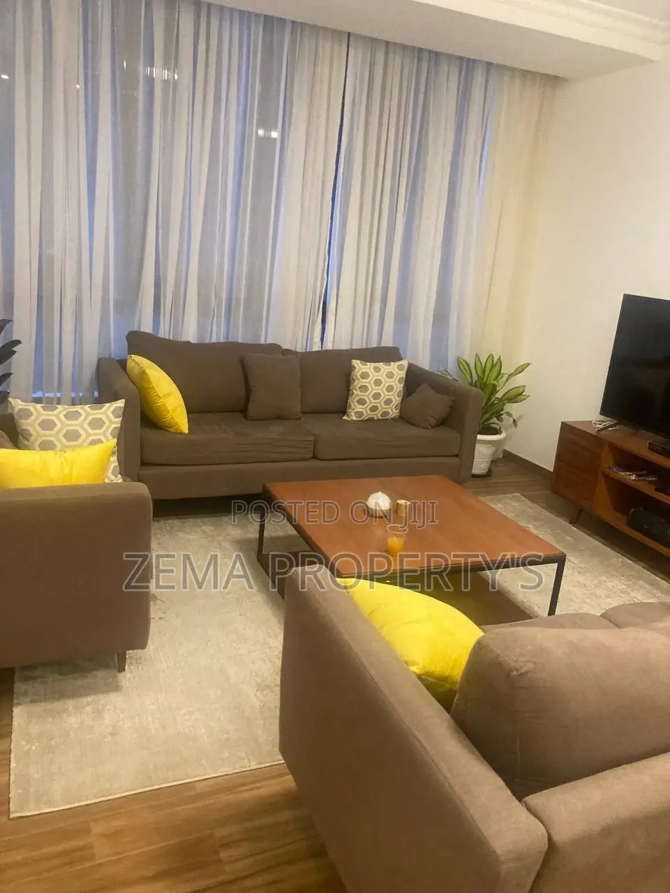 Furnished 3bdrm Apartment in Noah, Bole for rent