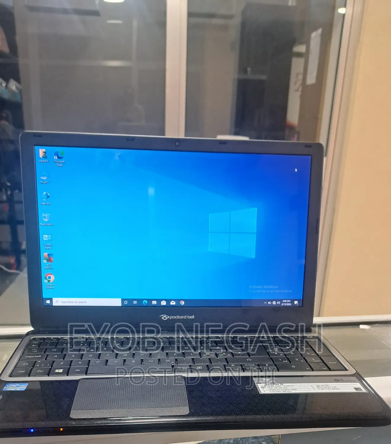 Laptop Packard Bell EasyNote BG45 4GB Intel Core I3 HDD 500GB
