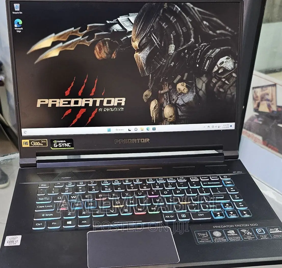 New Laptop Acer Predator Helios 300 16GB Intel Core I7 SSD 1T