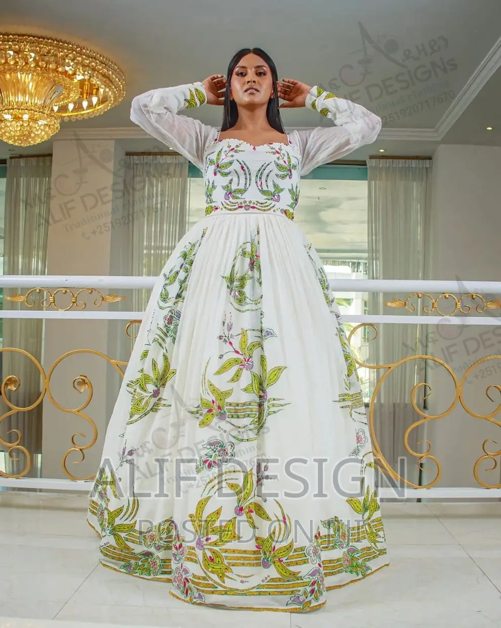 Traditional Clothes የባህል ልብስ Habesha Kemis ሀበሻ ቀሚስ