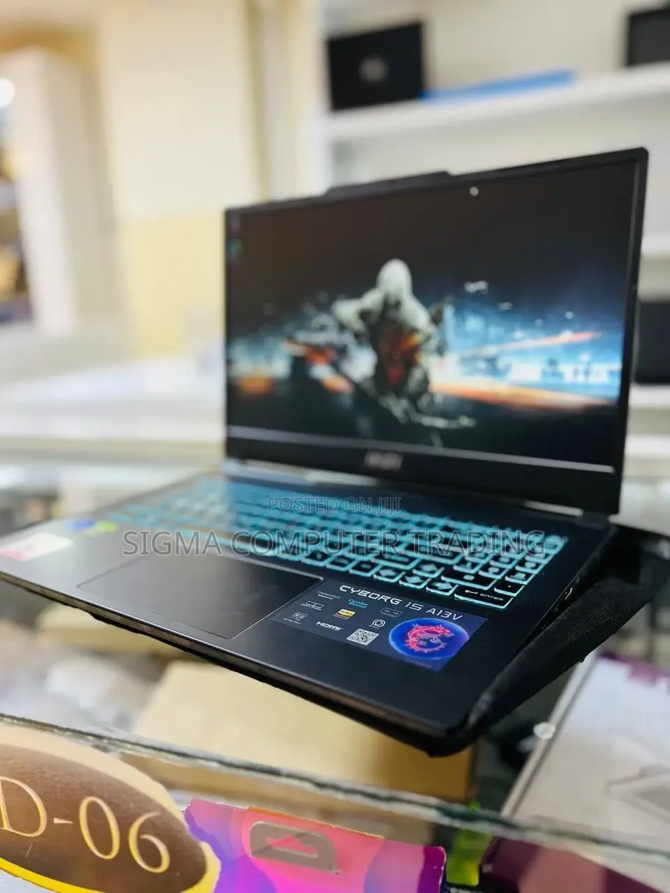 New Laptop MSI GE66 Raider 16GB Intel Core I7 SSD 512GB