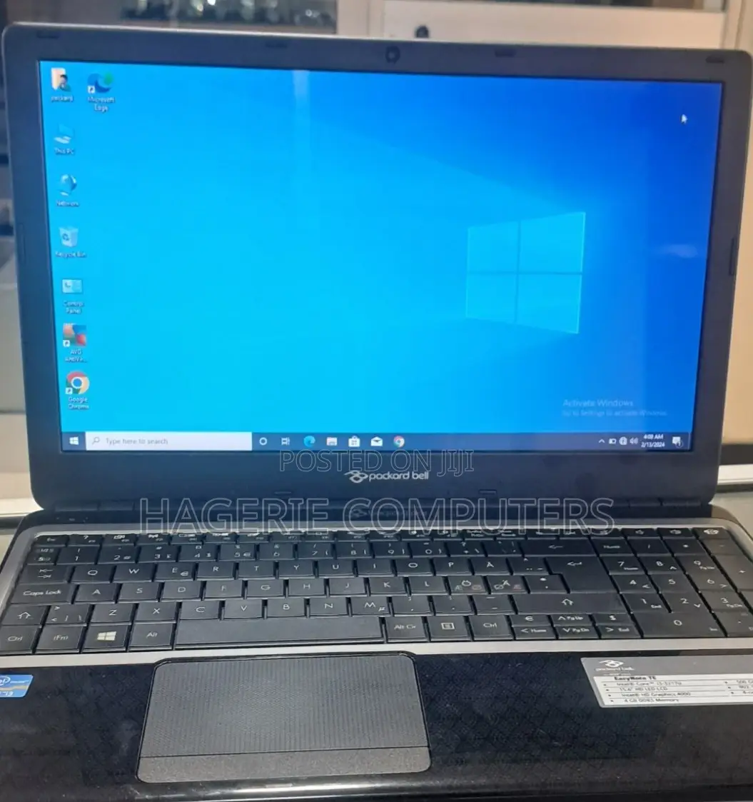 New Laptop Packard Bell 4GB Intel Core I3 HDD 500GB