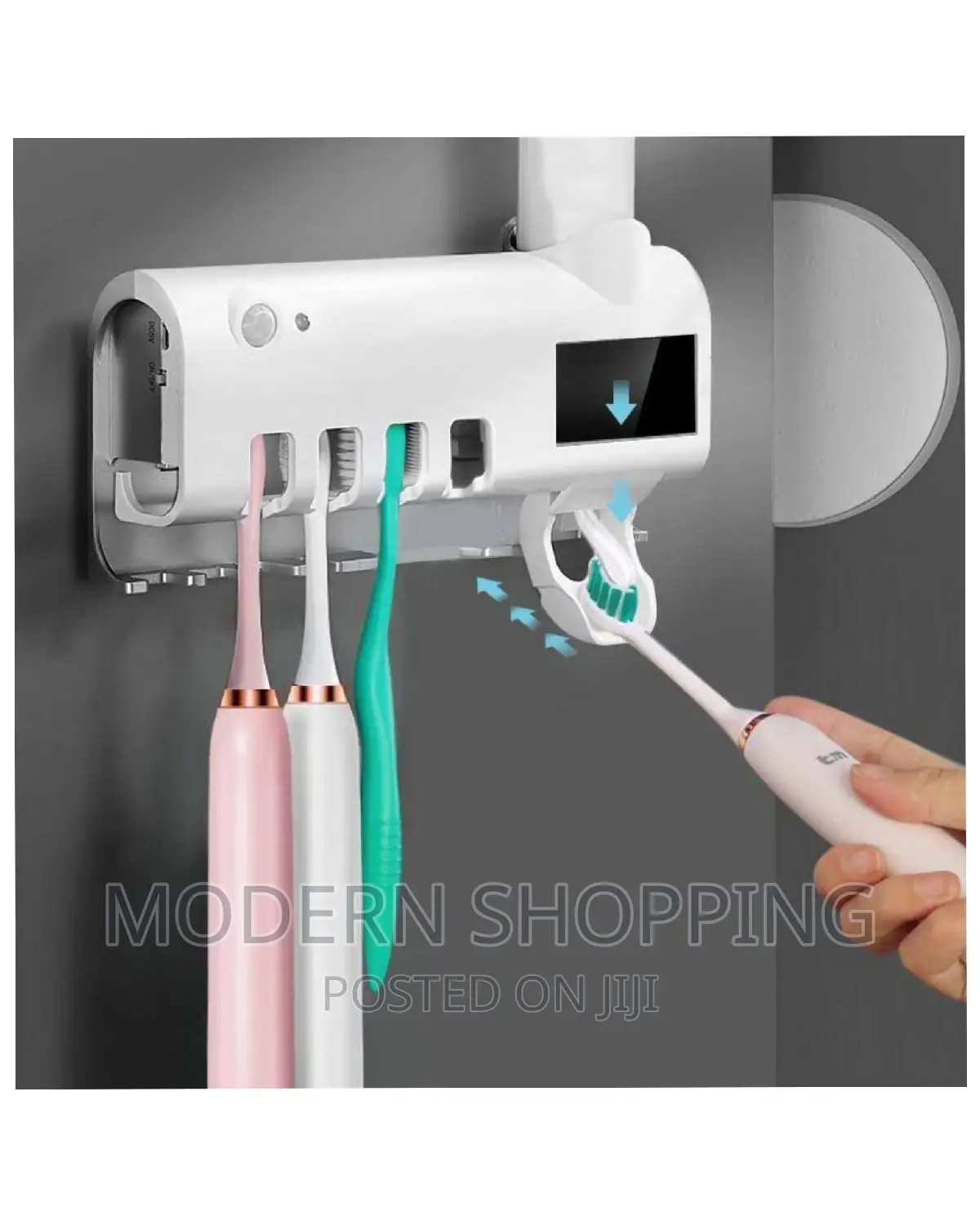 'Toothbrush Uv Sterilizer and Dispenser'