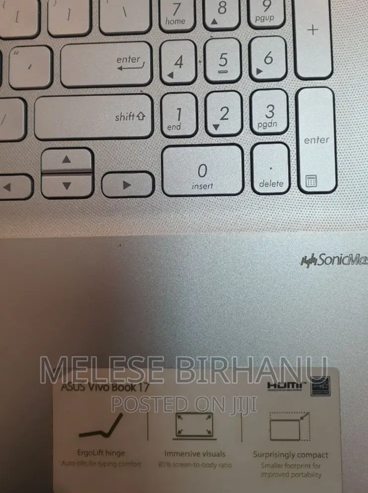 New Laptop Asus 8GB Intel Core I5 SSD 1T