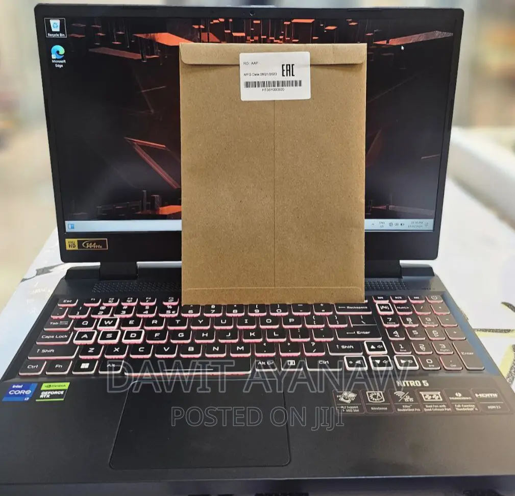 New Laptop Acer Nitro 5 16GB Intel Core I7 SSD 512GB
