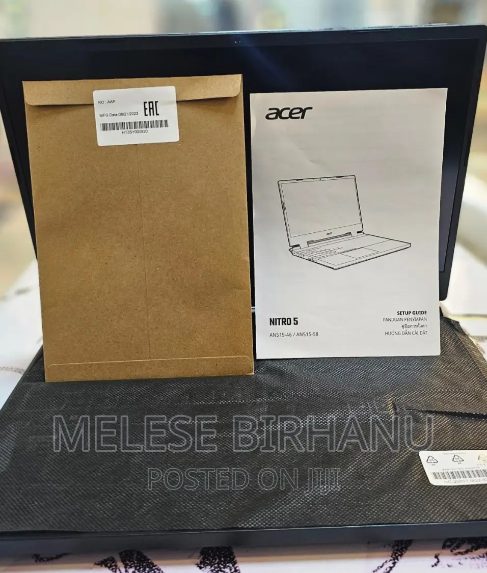 New Laptop Acer NITRO 5 16GB Intel Core I7 SSD 512GB