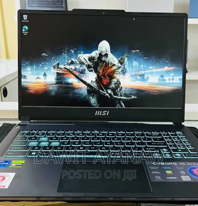 New Laptop MSI 16GB Intel Core I7 SSD 512GB