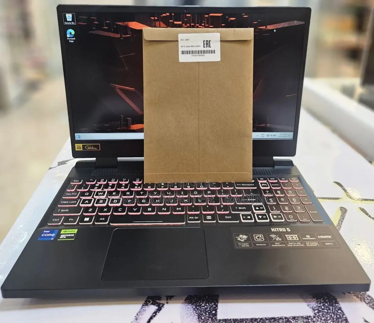 New Laptop Acer NITRO 5 16GB Intel Core I7 SSD 512GB