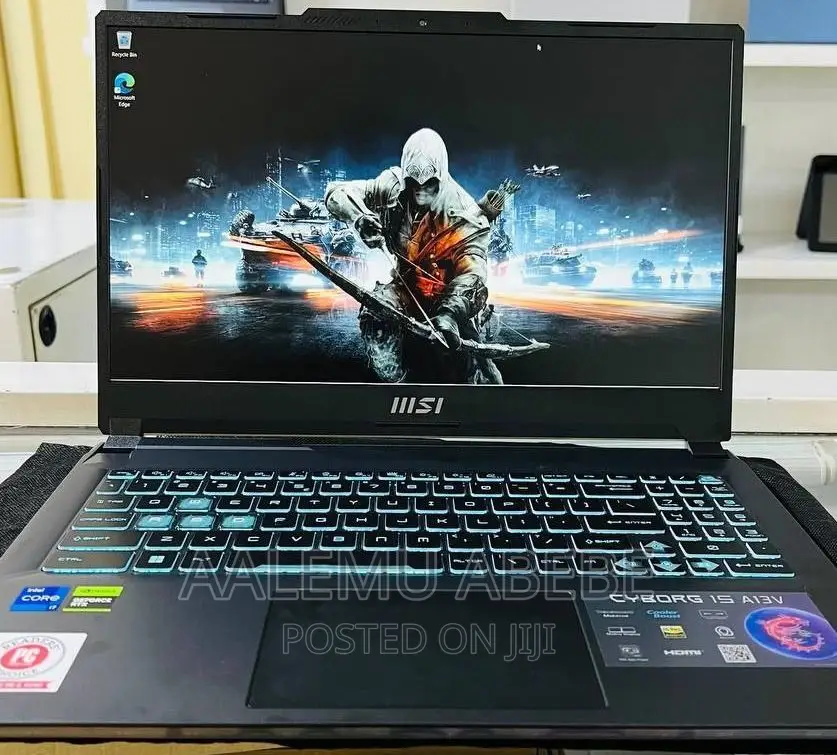 New Laptop MSI 16GB Intel Core I7 SSD 512GB