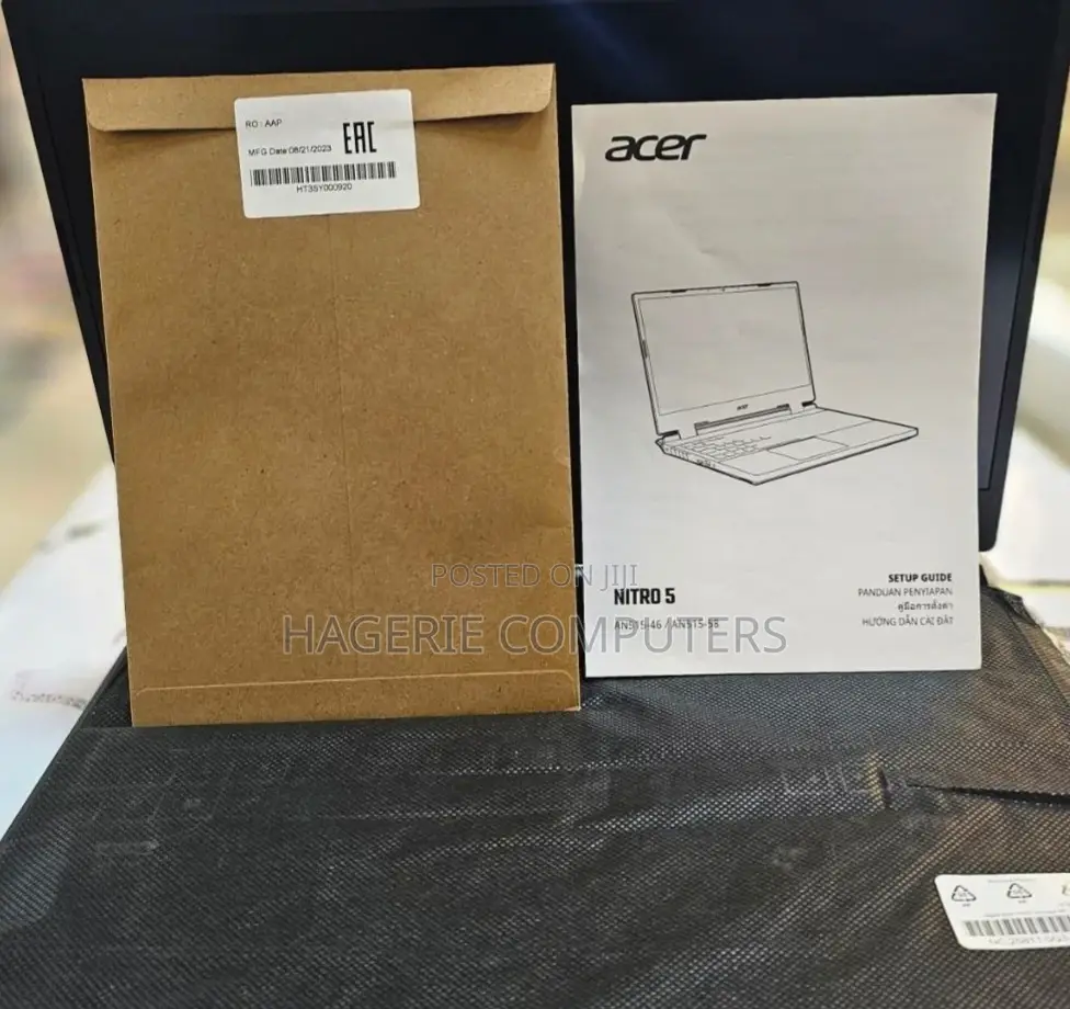 New Laptop Acer Nitro 5 16GB Intel Core I7 SSD 512GB