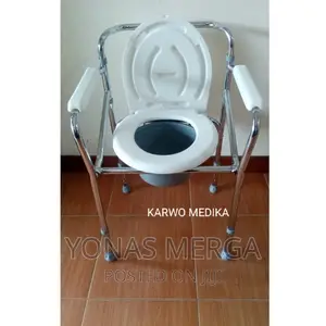 Disabled,Toilet Alternative Chair(B)3-in-1commode Chair