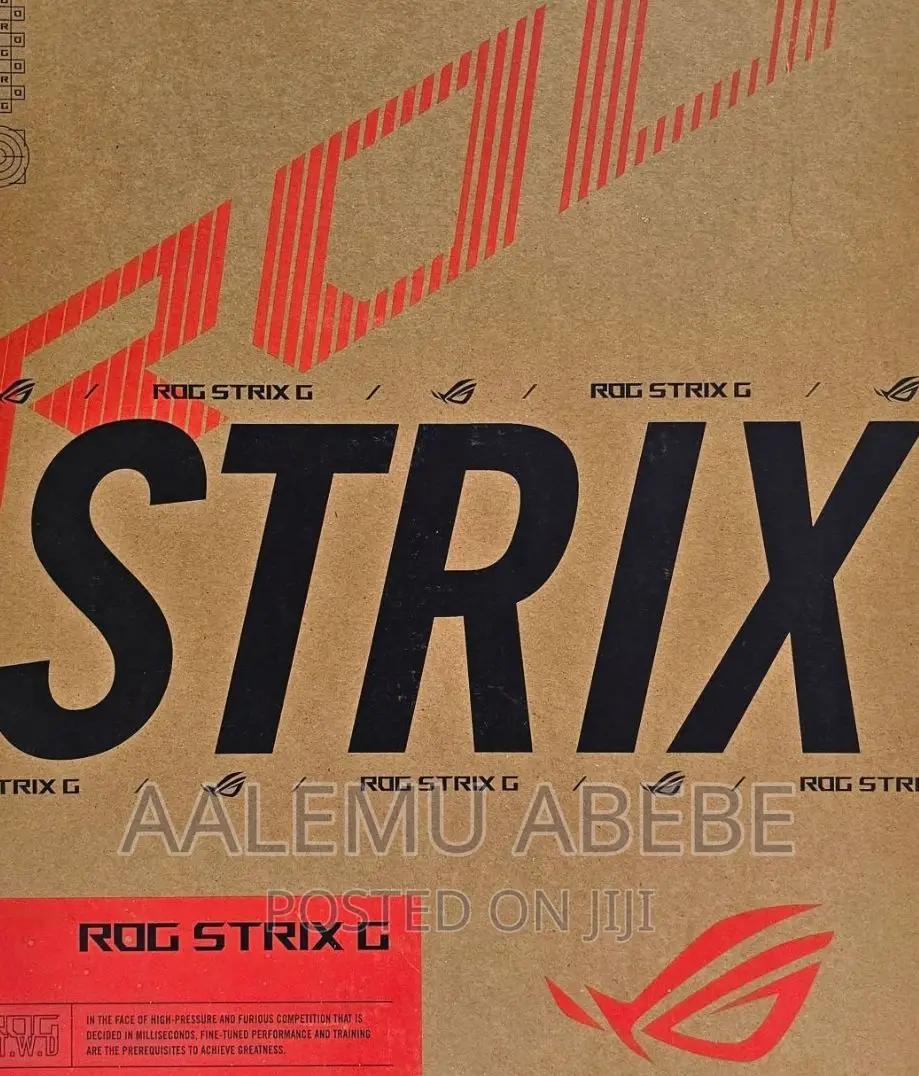 New Laptop Asus ROG Strix G15 16GB Intel Core I7 SSD 1T