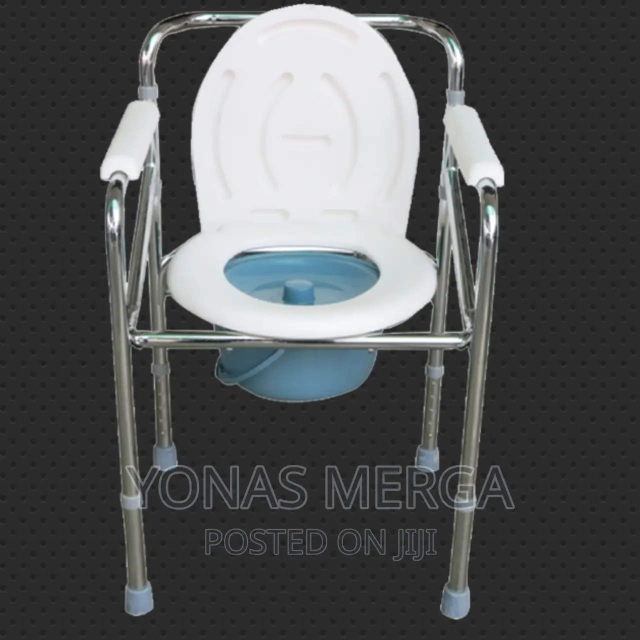 Toilet Chair Foldable
Adjustable Height
Armrest
Width:18"