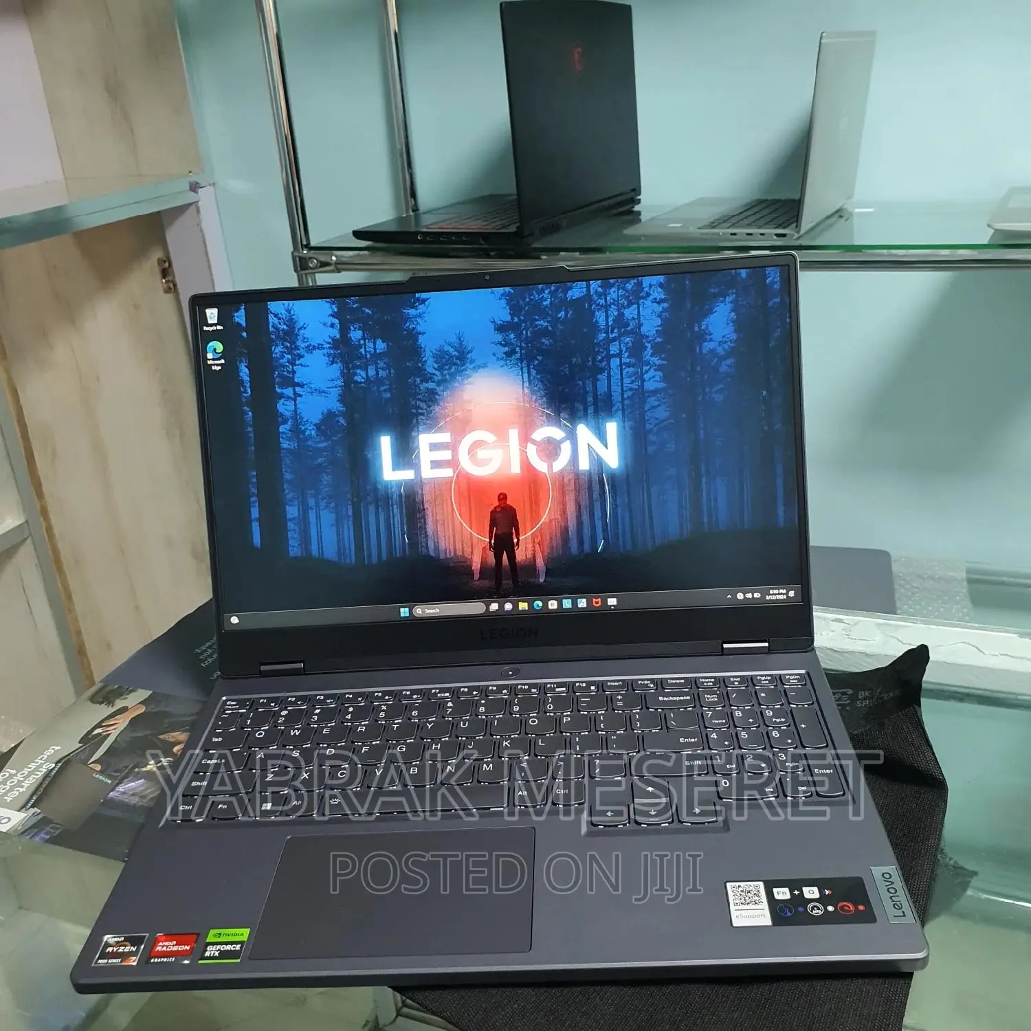 New Laptop Lenovo Legion 5 16GB AMD Ryzen 5 SSD 512GB