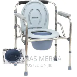 Photo - Popo Chair HEAO Raised Toilet Seat With Handles and Back