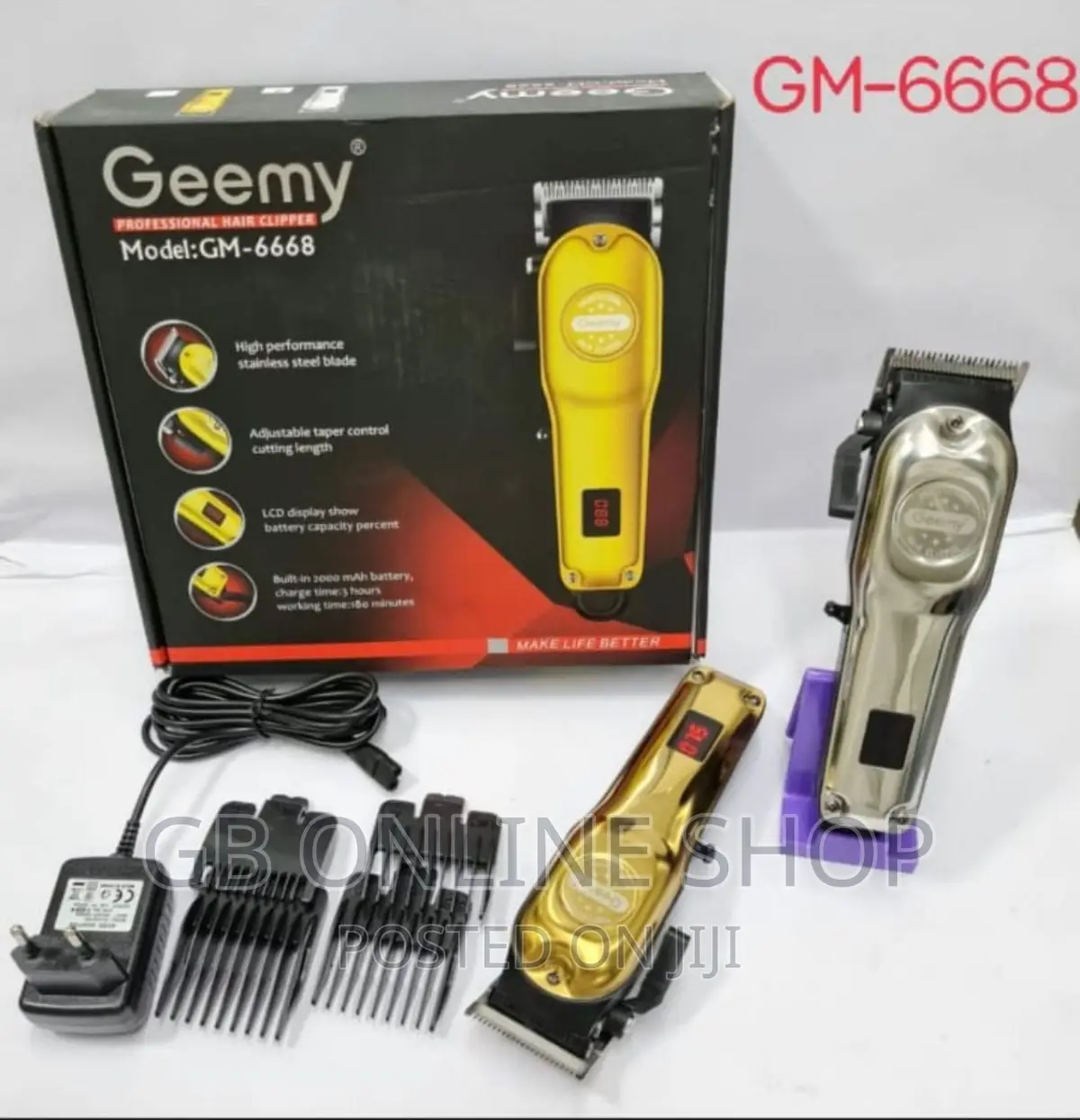 Gemmy Gm-6668 Proffesional Hair Trimmer