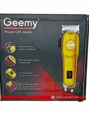 Gemmy Gm-6668 Proffesional Hair Trimmer