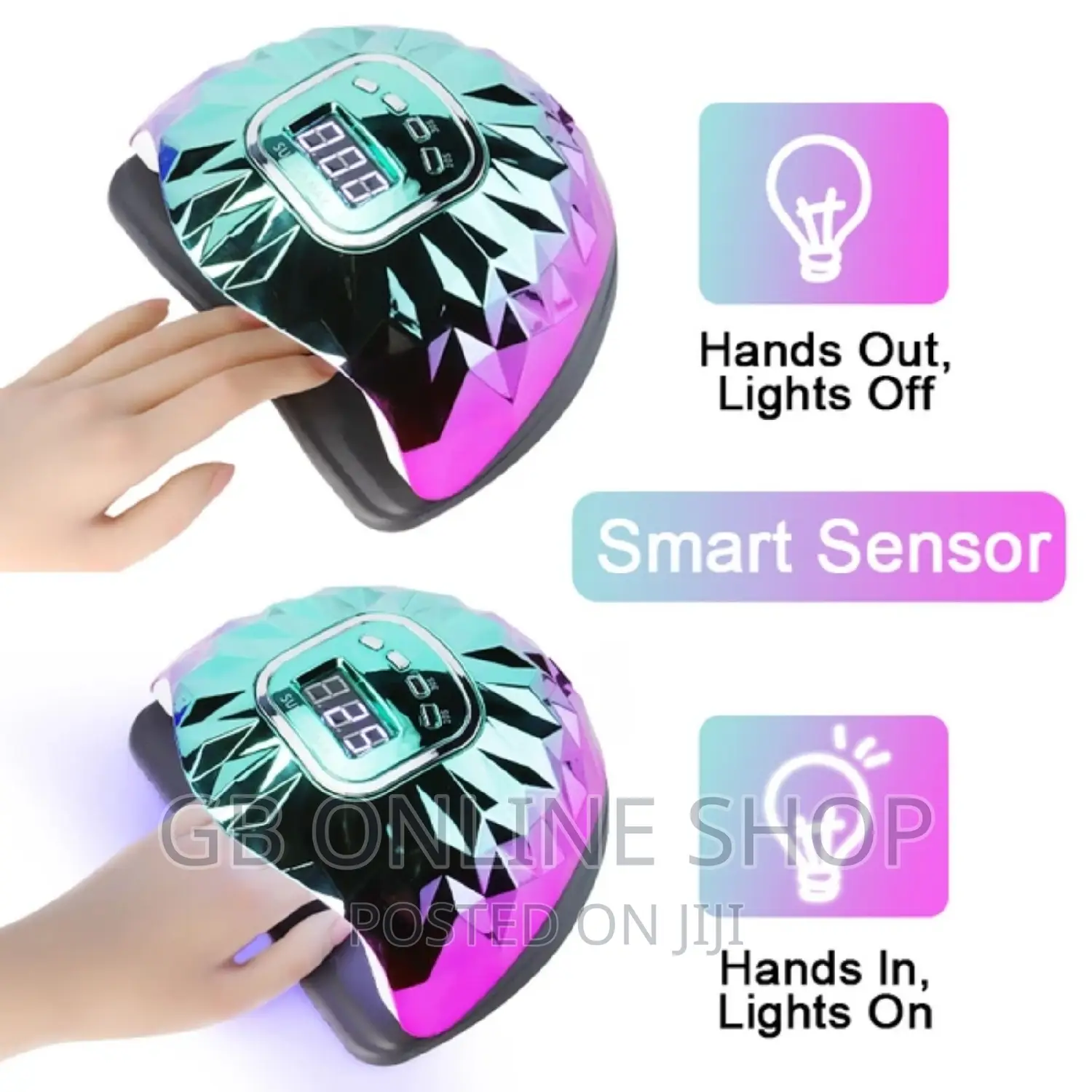 Sun G5 Max UV LED Nail Lamp Dryer