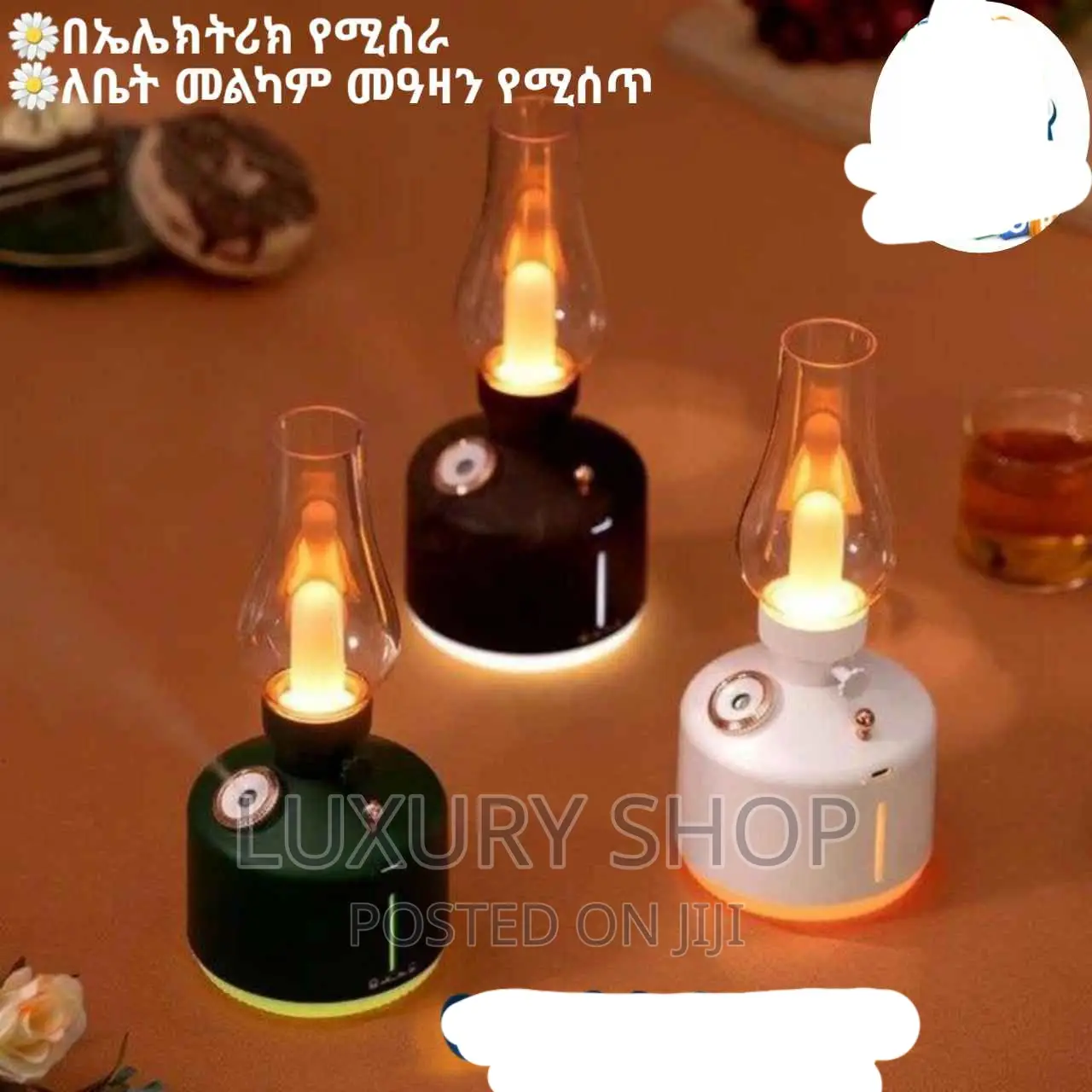 Rechargeable Vintage Lamp Humidifier