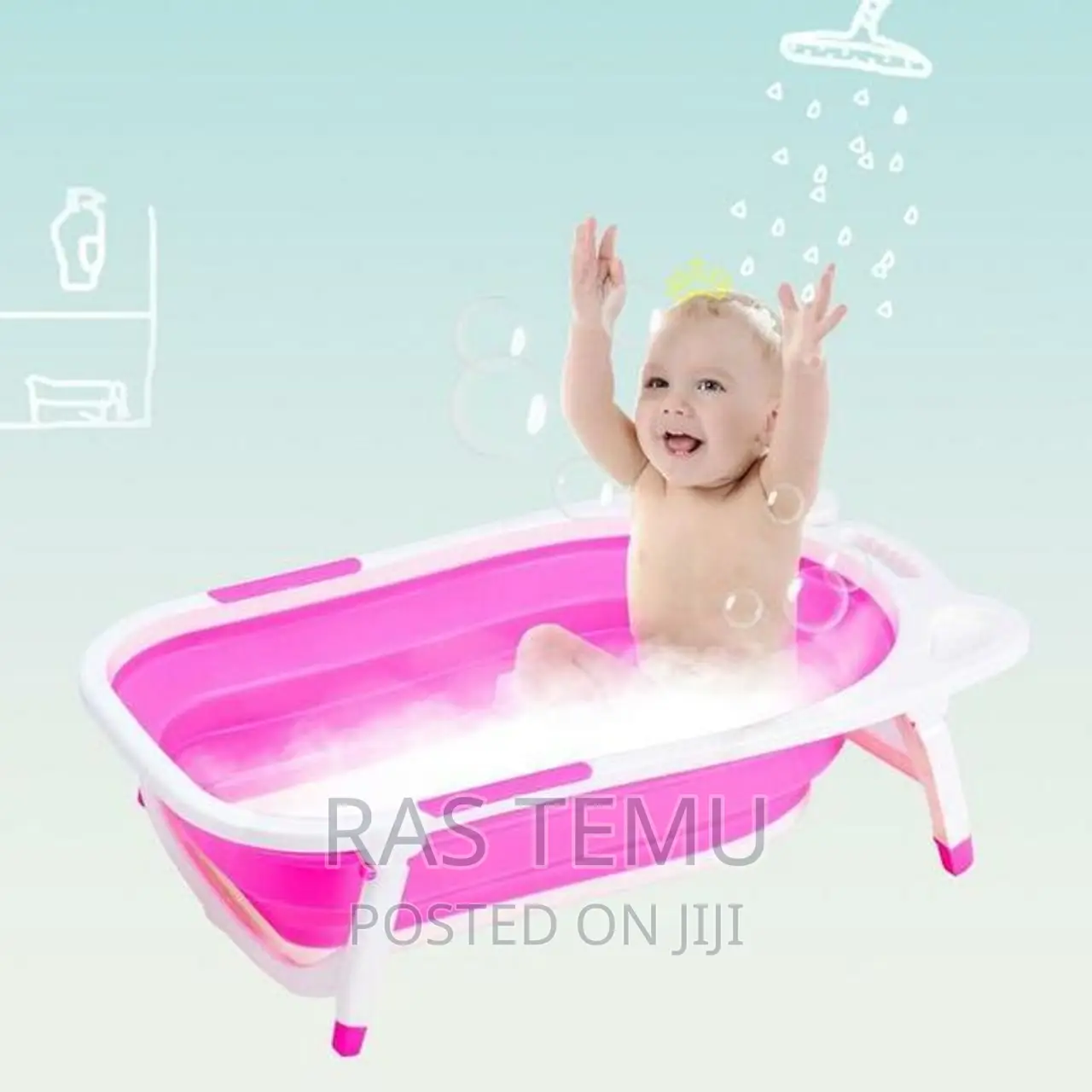 Foldable Baby Bath Tub