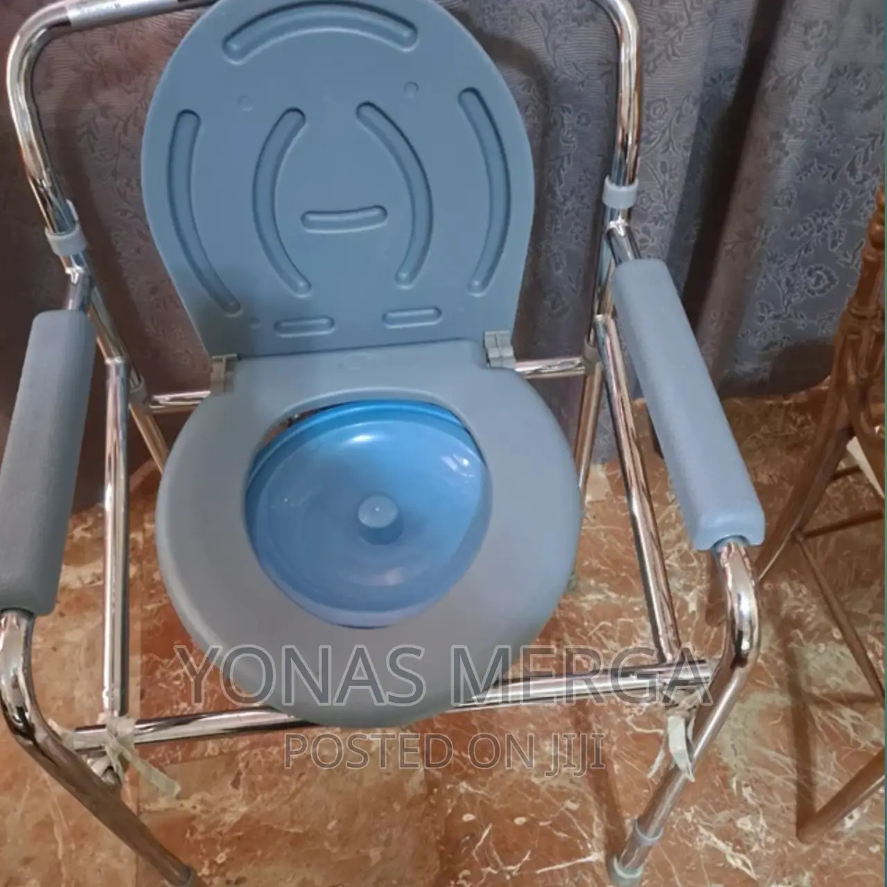 Toilet Chair Arcatron 3-in-1 Commode Chair for Toilet Use