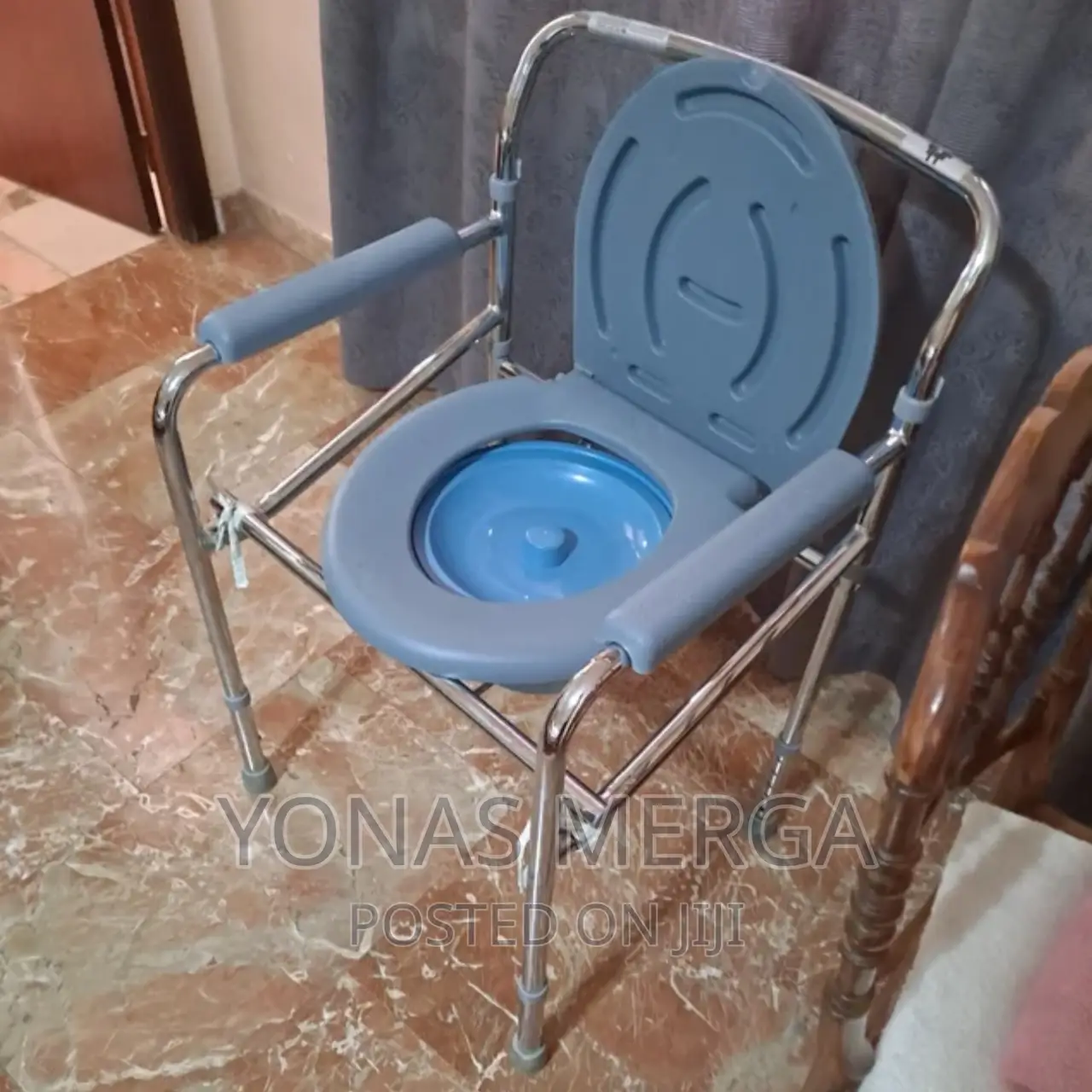 Toilet Chair Arcatron 3-in-1 Commode Chair for Toilet Use