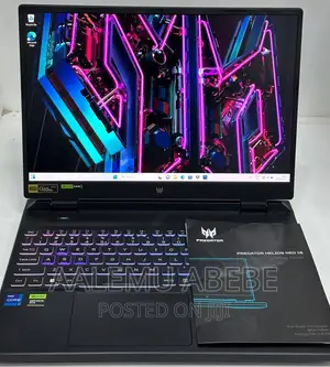 Photo - New Laptop Acer Predator Helios 300 16GB Intel Core I7 SSD 1T