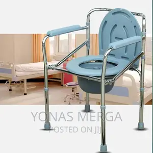 Shower/Toilet Commode Chair for Toilet Adult by Expertomind