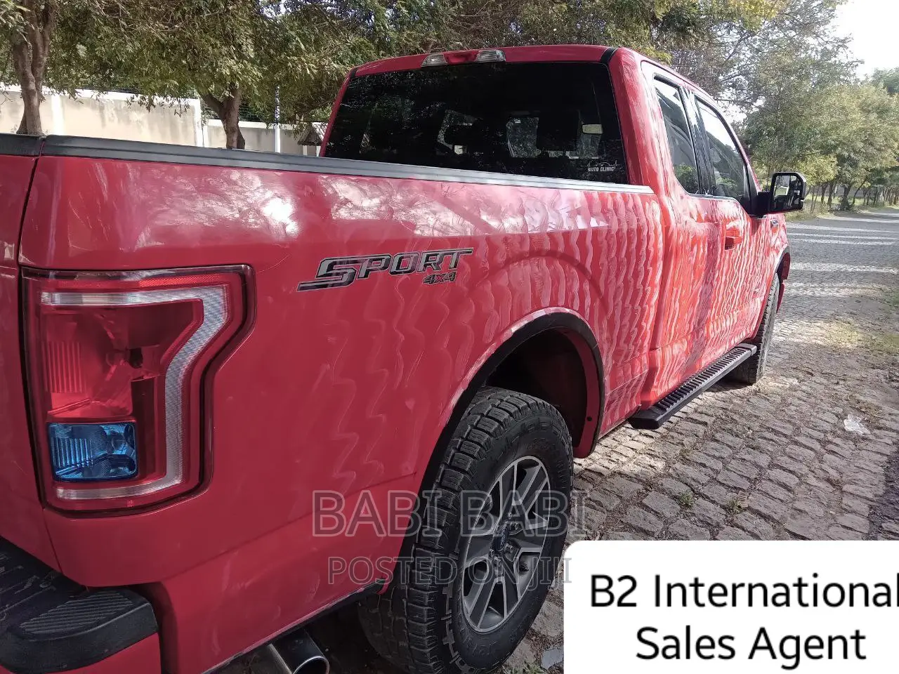 Ford F-150 2015 Red