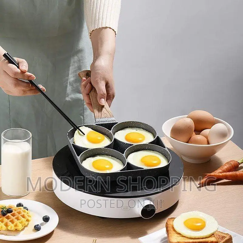 4 in 1 Flat Bottom Omelette Egg Pan