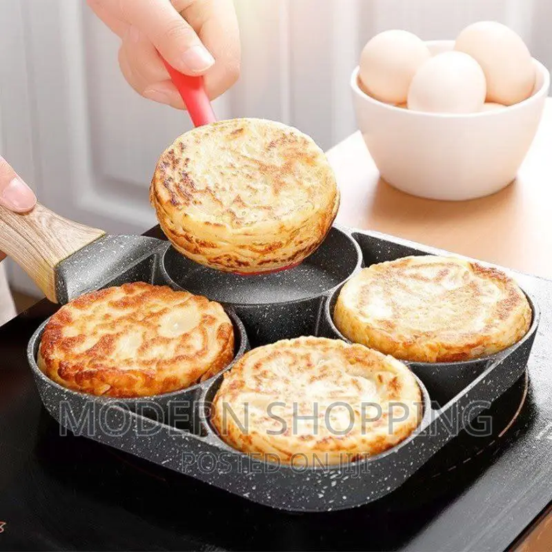 4 in 1 Flat Bottom Omelette Egg Pan