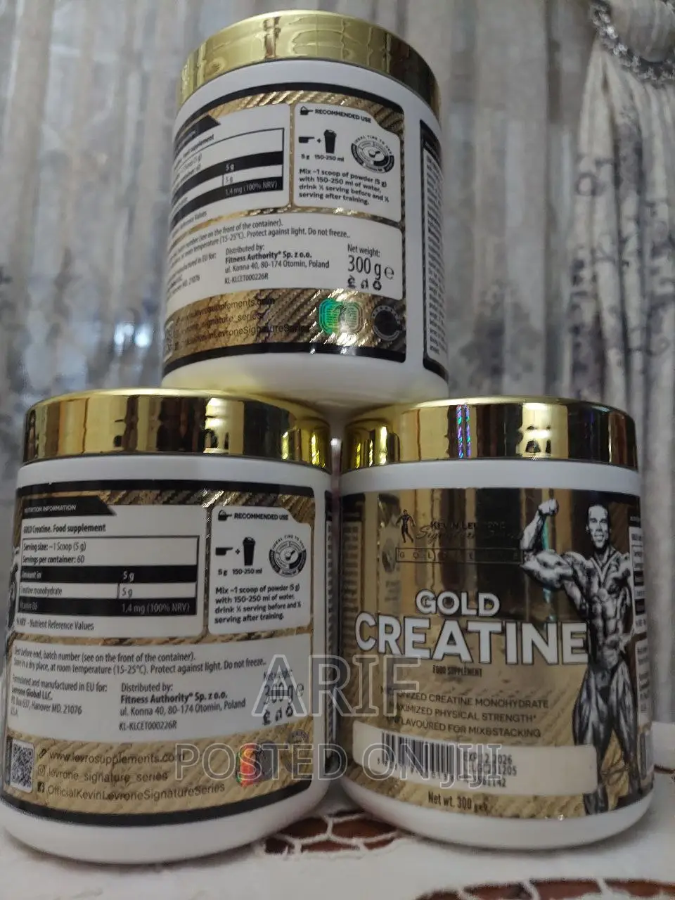 Gold Creatine Kevine Levrone Signature Series