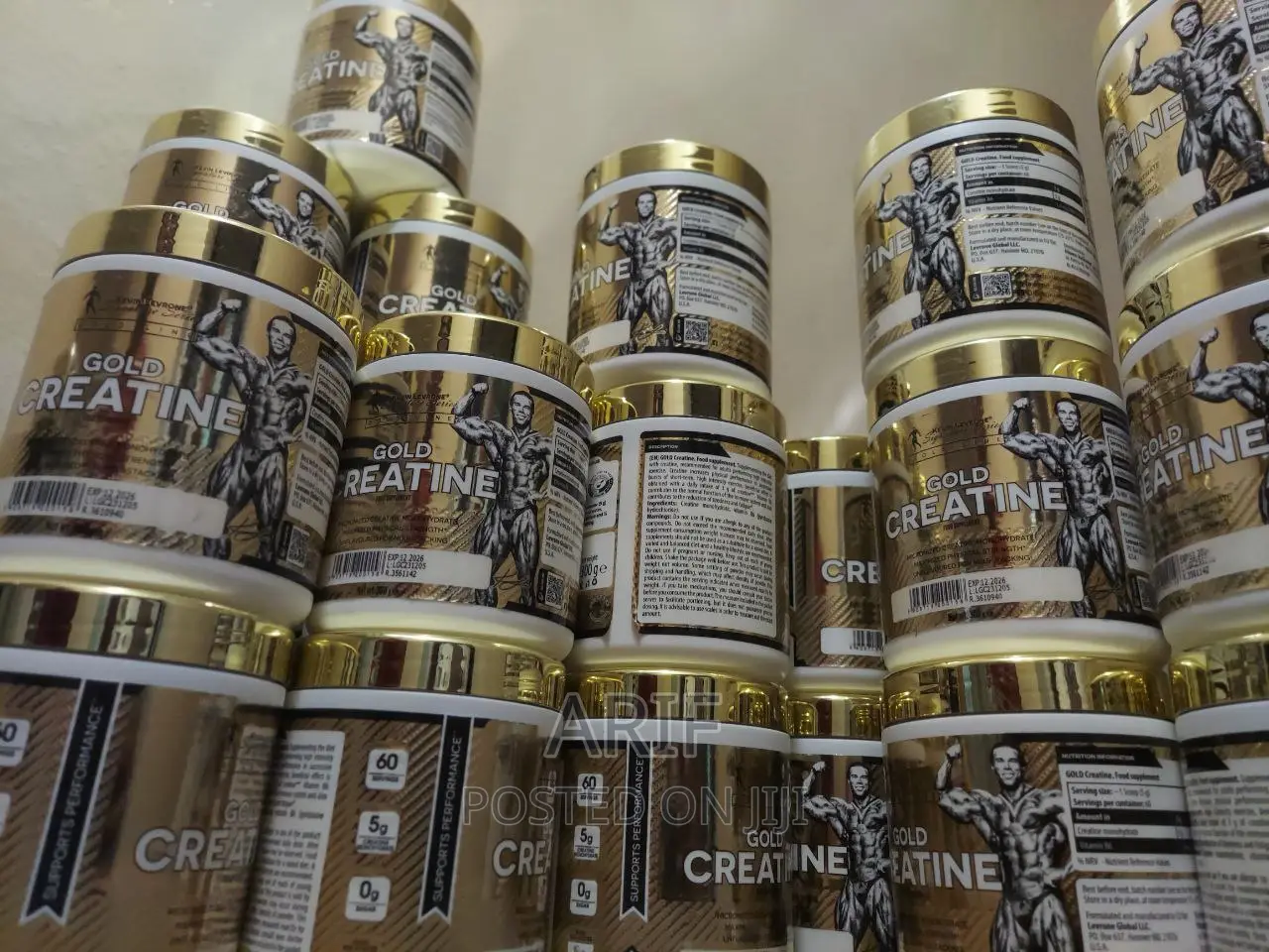 Gold Micronised Creatine Monohydrate (New Arrival)