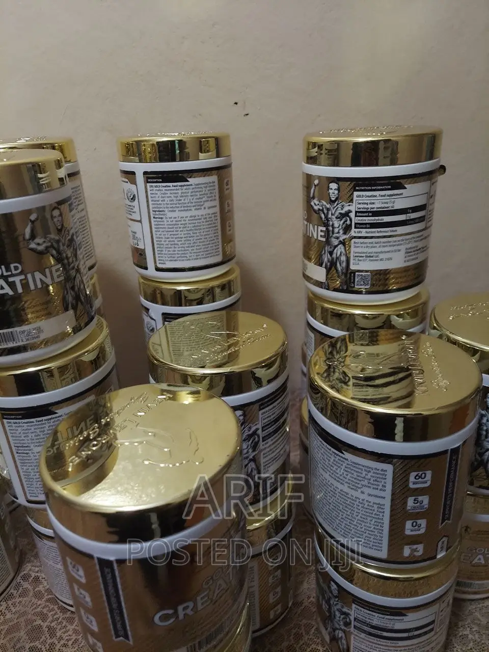 Gold Creatine Monohydrate Kevine Levrone