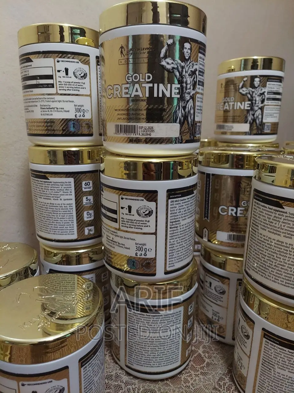 Kevine Levrone Gold Micronised Creatine Monohydrate (New)