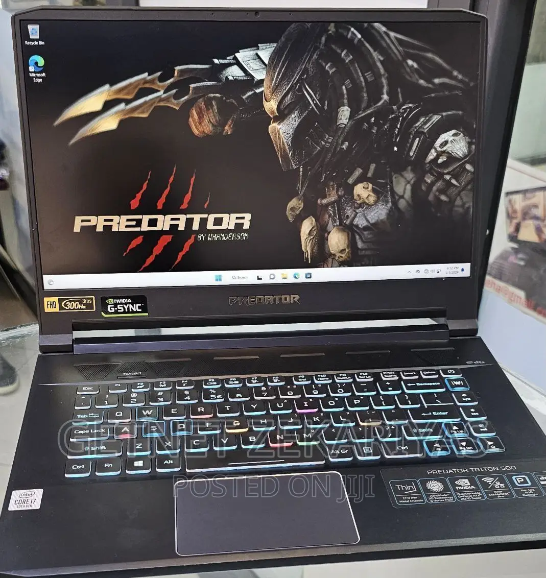 New Laptop Acer Predator Helios 300 16GB Intel Core I7 SSD 1T