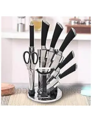 Photo - Kitchen Knife Set 
9 PCS