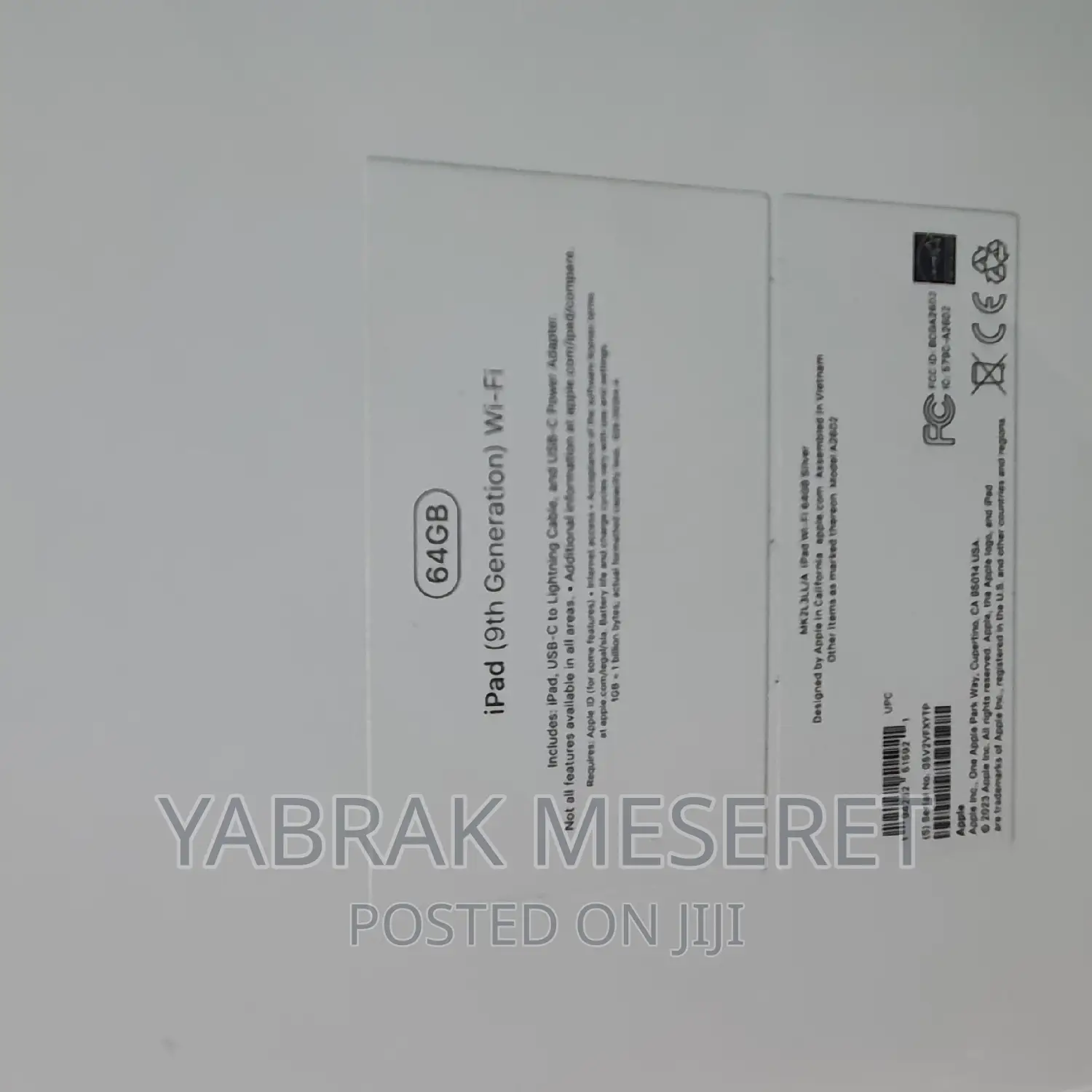 New Apple iPad (2022) 64 GB Silver