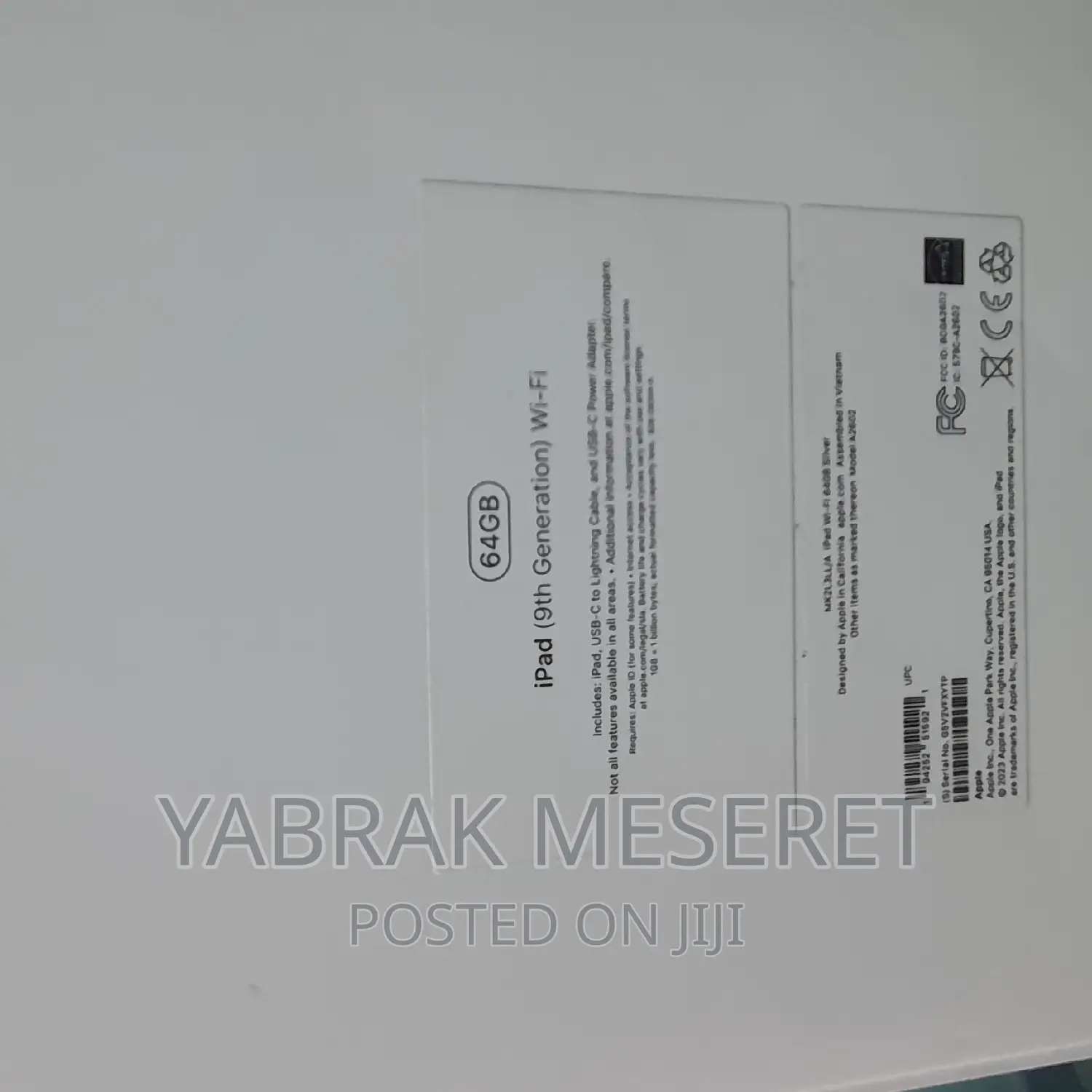 New Apple iPad (2022) 64 GB Silver