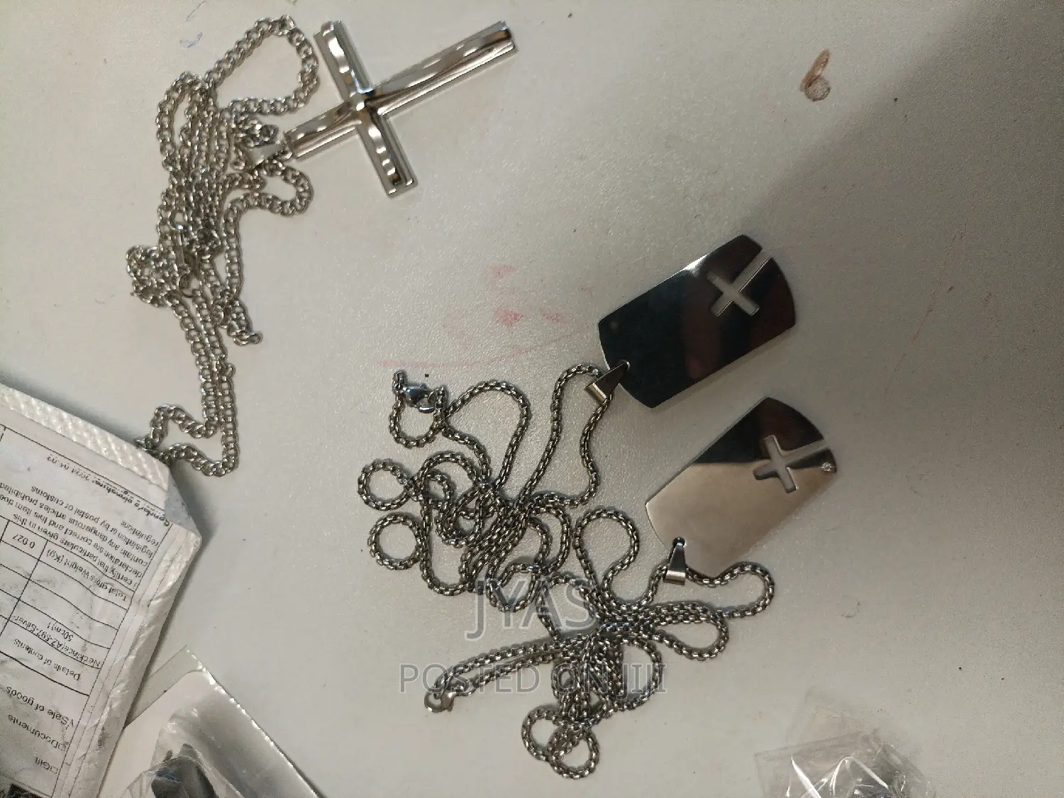 Classic Hollow Cross Men Neckalce