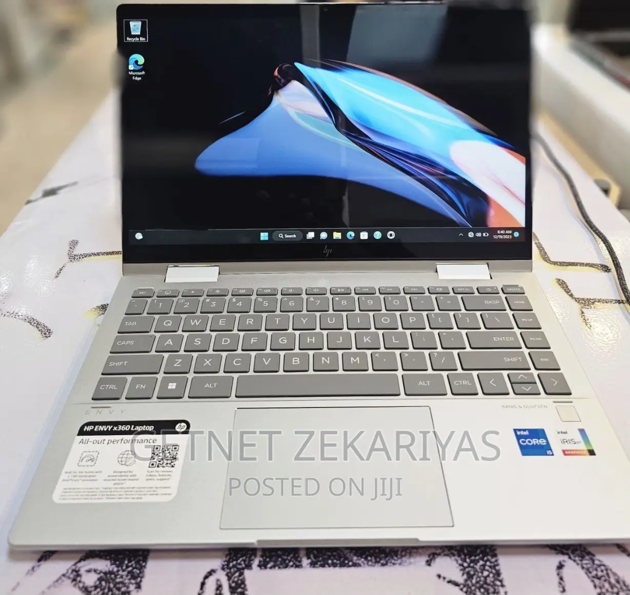 New Laptop HP Envy X360 8GB Intel Core I5 SSD 512GB