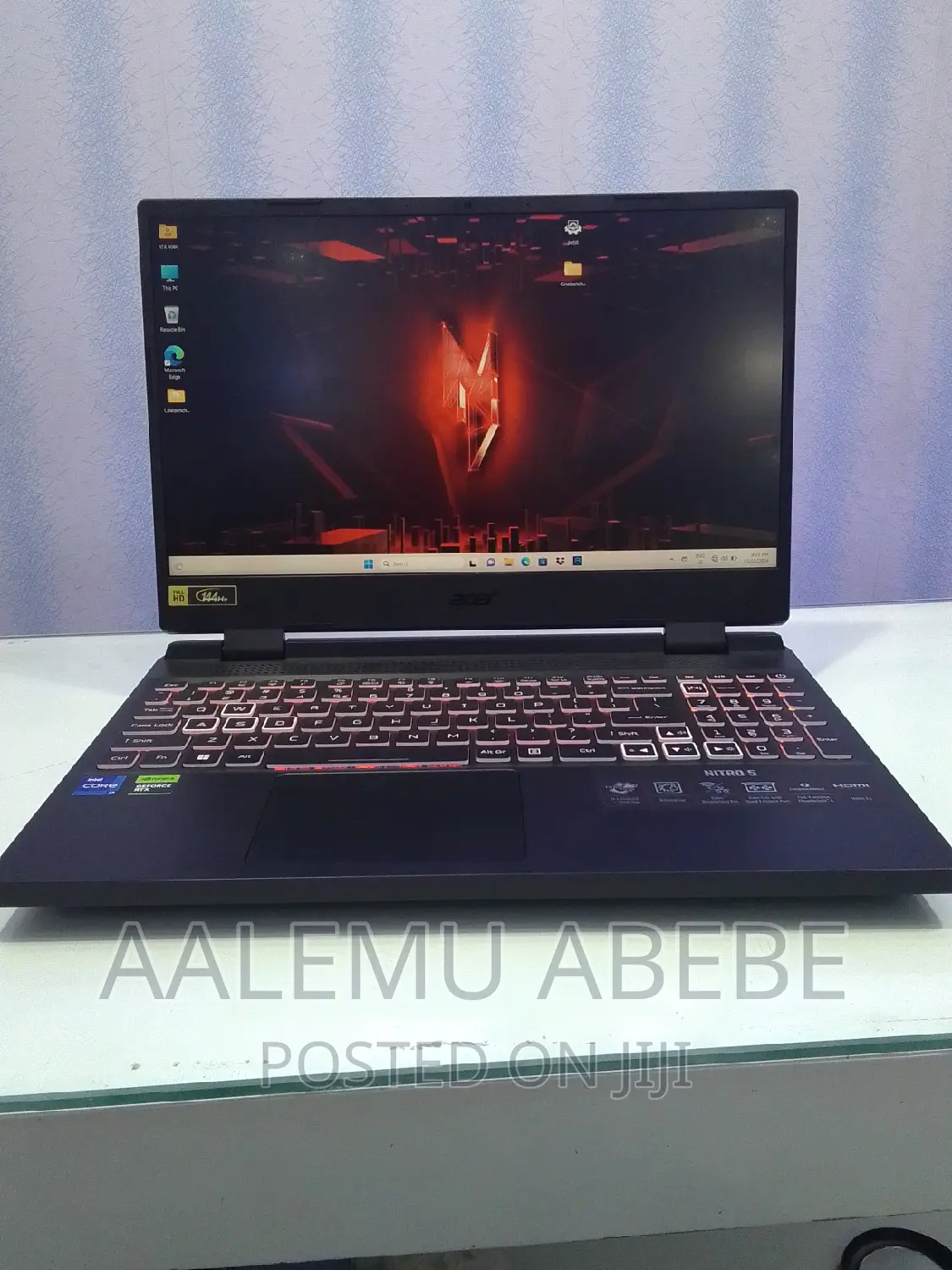 New Laptop Acer Nitro 5 16GB Intel Core I7 SSD 512GB