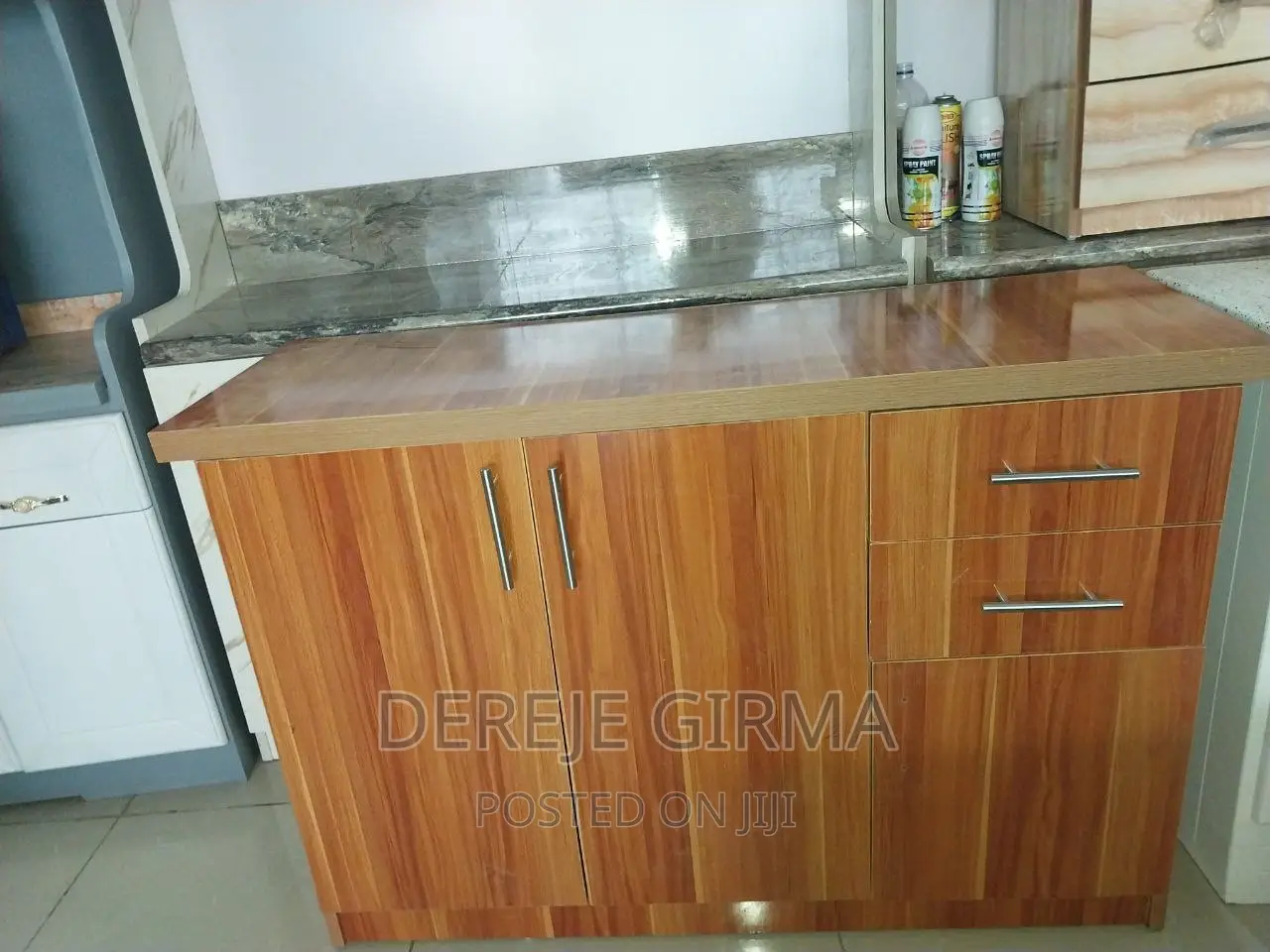 1,20cm ላምኔት ኪችን ብፌ