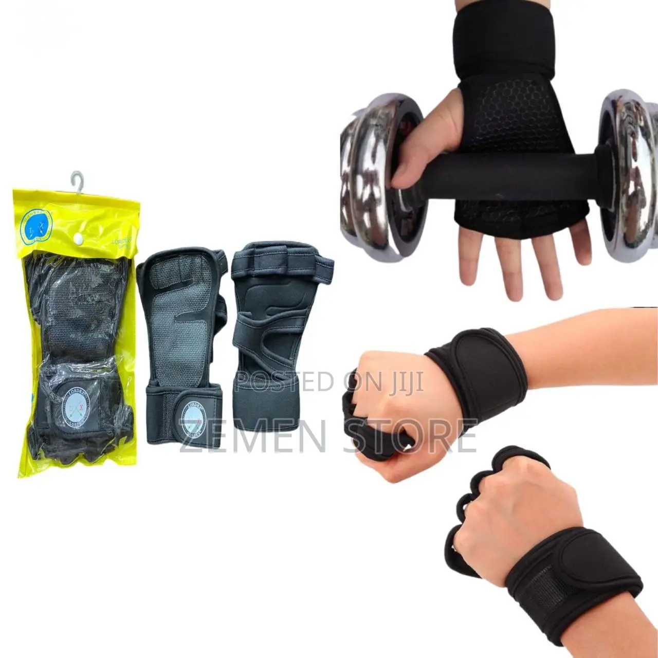 1 Pair Unisex Weightlifting Glove Original