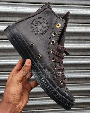 All Star Covnerse Lather Fashion Boots