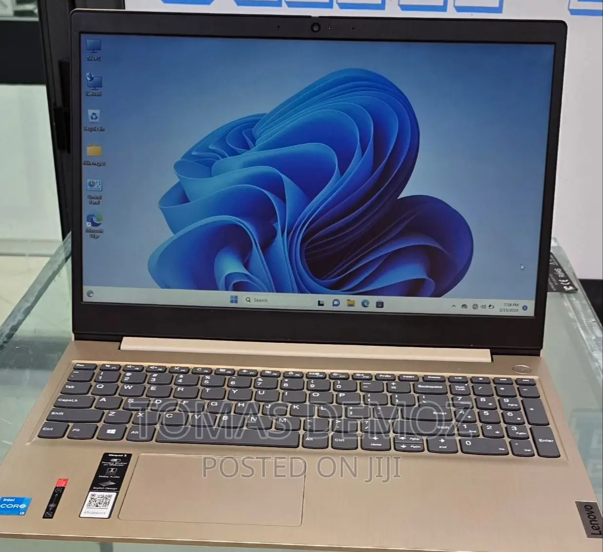 New Laptop Lenovo Ideapad 3 8GB Intel Core I3 SSD 512GB