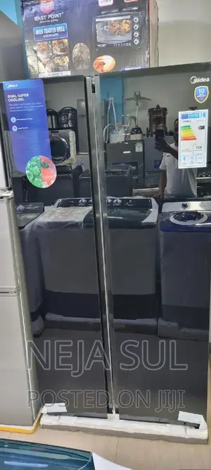 Photo - Midea Refrigerator 510 Liters Side by Side Sale Price Ethiopia