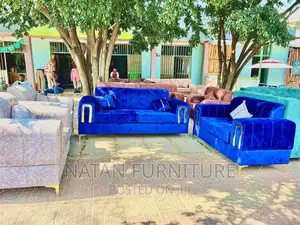 Photo - Sofa L Shape or Corner Sofa Made of Wooden Material