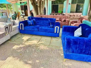 Sofa L Shape or Corner Sofa Made of Wooden Material